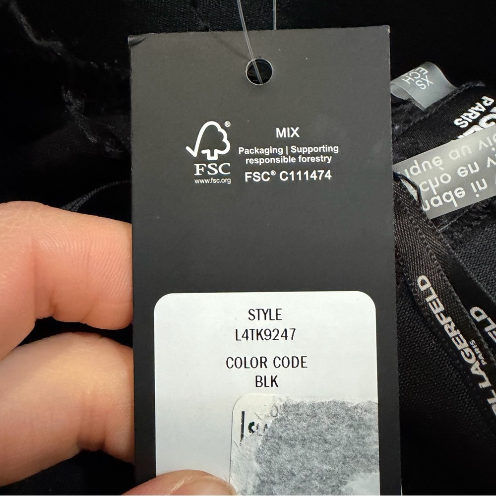 Karl lagerfeld STRAIGHT LEG COMPRESSION PANT - Picture 5 of 6